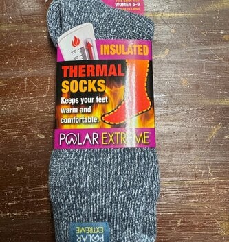 Heathered Insulated Womans Thermal Socks (4-Styles) (50% OFF)