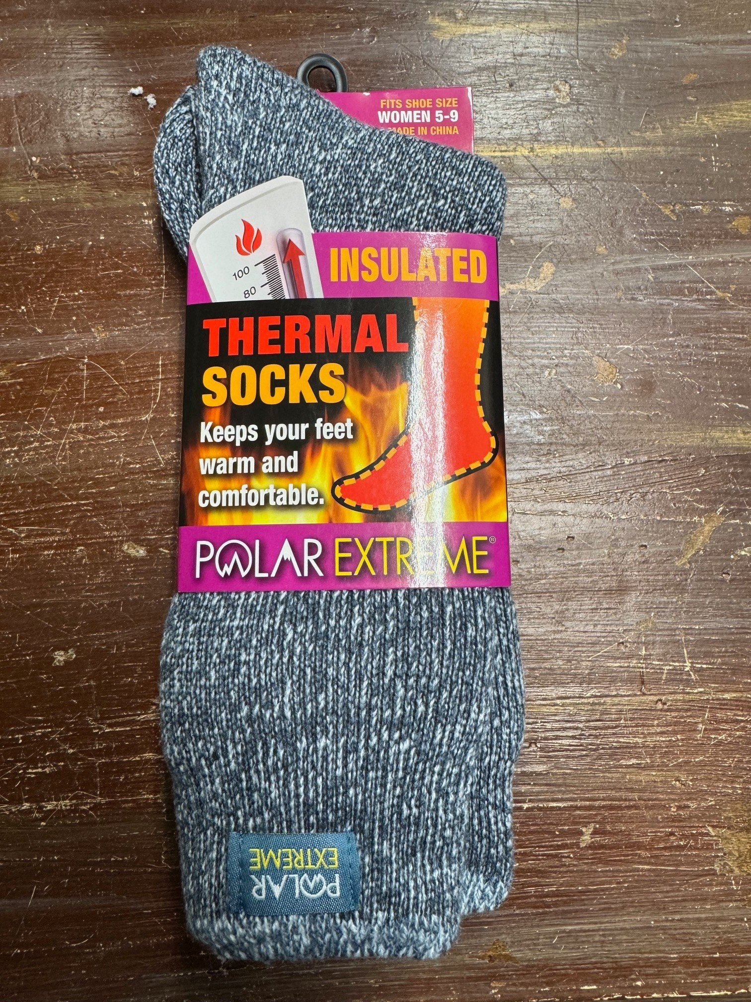 Heathered Insulated Womans Thermal Socks (4-Styles) (50% OFF)