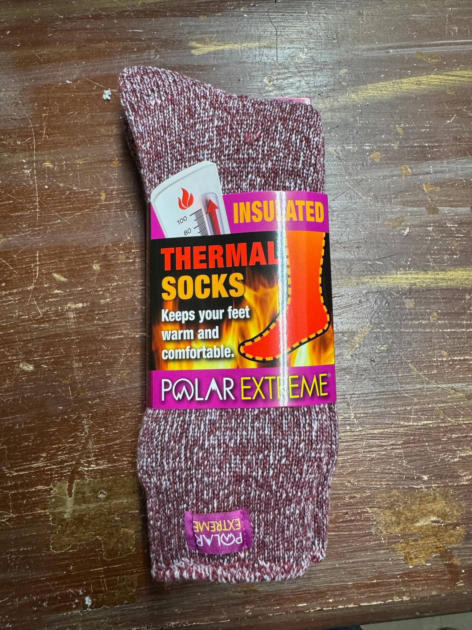 Heathered Insulated Womans Thermal Socks (4-Styles) (50% OFF)