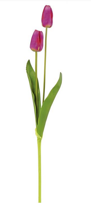 Natural Touch Long Stem Tulip (5-Colors)