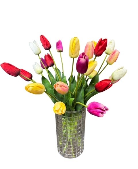 Natural Touch Long Stem Tulip (5-Colors)