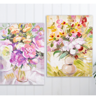 Wildflower Canvas Print (2-Styles)