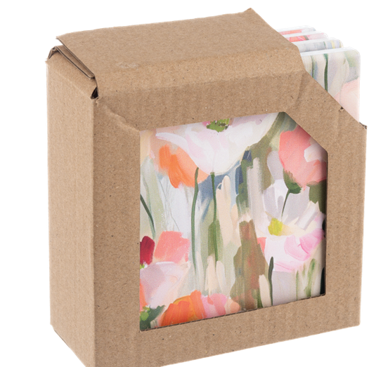 Set of 4 Wildflower Coasters