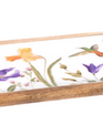 Floral Hummingbird Serving Tray (2-Sizes)