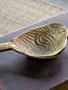 Textured Gold Bird Dish