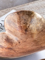 Antiqued Copper Heart Dish