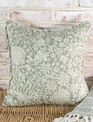 16 X 16 Olive Floral Pillow