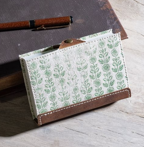 Canvas Leather Journal