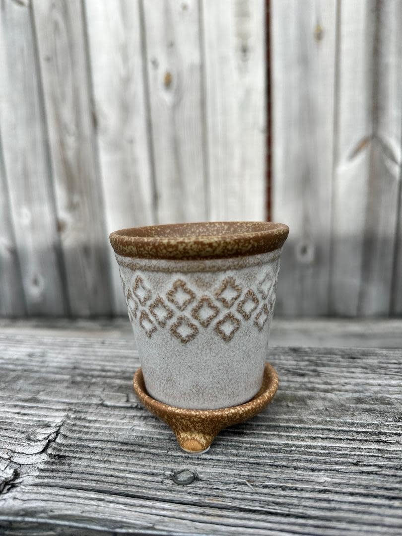 Fleur Pattern Container
