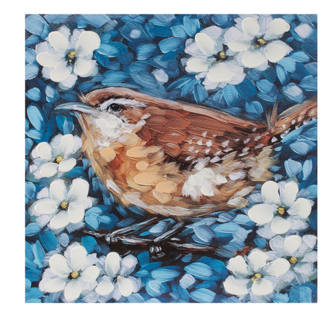 Floral Bird Canvas (4-Styles)