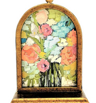 Floral Framed Table Art