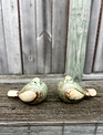 Set of 2 Stoneware Birds Small (2-Colors)