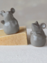 Glazed Stoneware Mouse (2-Styles)