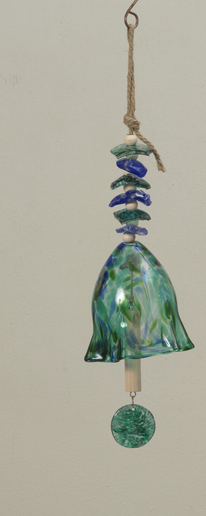 Handblown Glass Wind Bell (2-Styles)