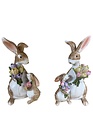 Bunny Family w/ Bouquet (2-Styles)