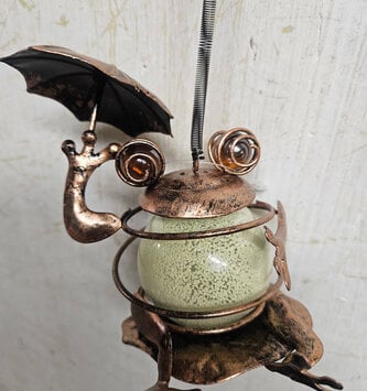 Glow in the Dark Hanging Frog