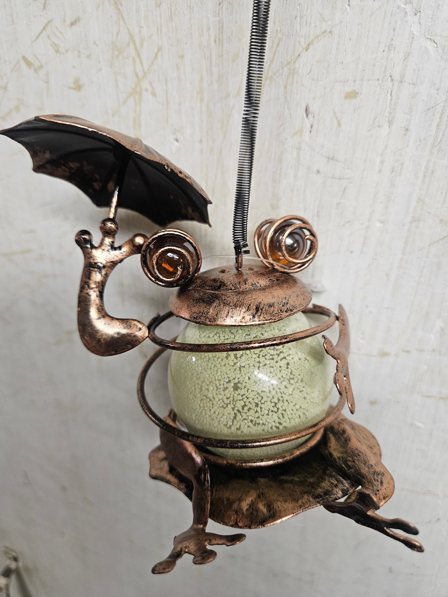 Glow in the Dark Hanging Frog