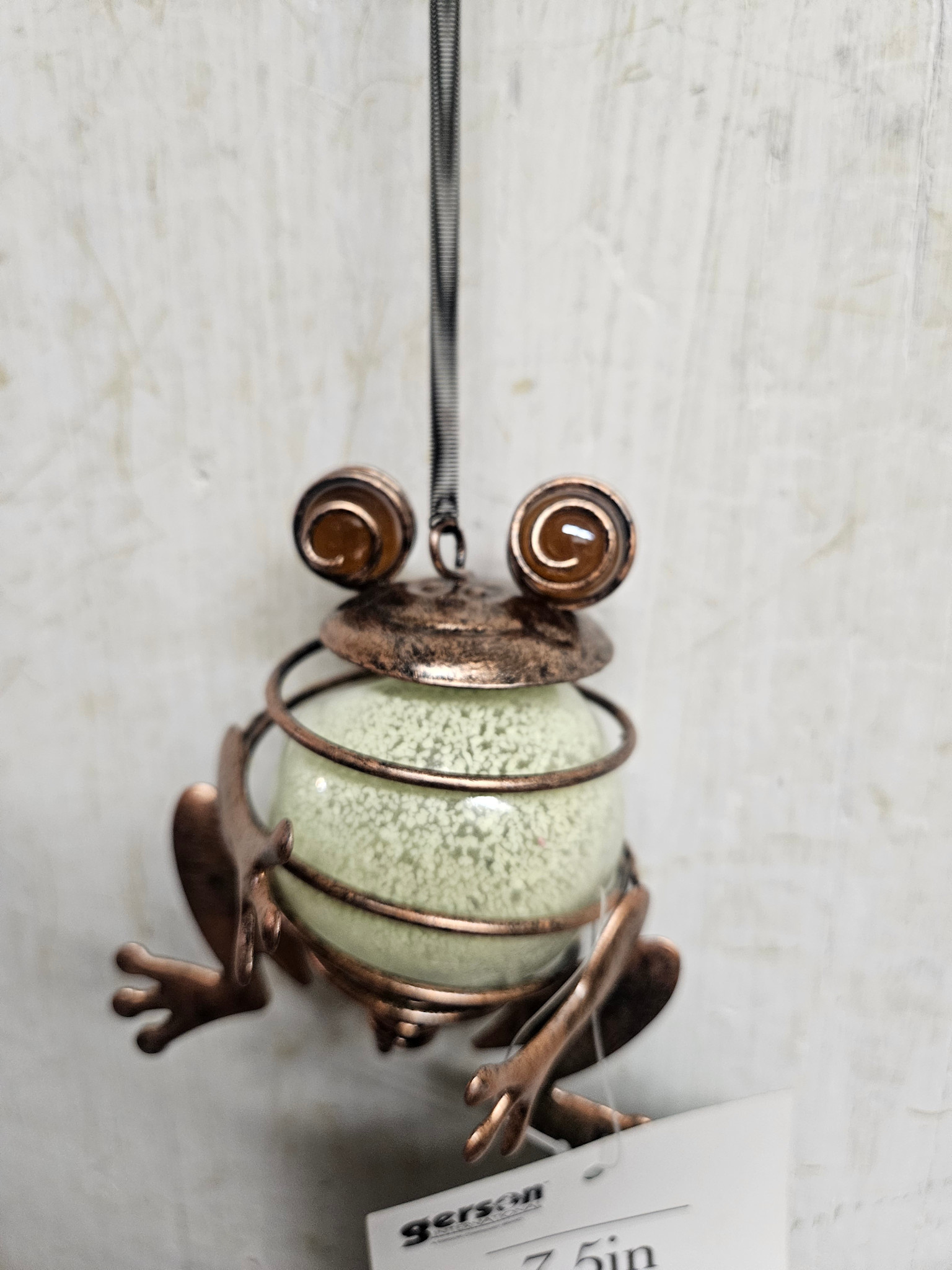Glow in the Dark Hanging Frog