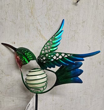 Glow In The Dark Hummingbird Stake