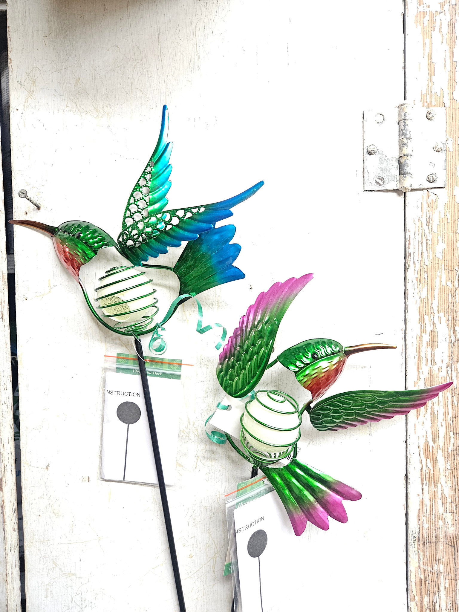 Glow In The Dark Hummingbird Stake