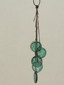 Handblown Tiered Glass Wind Chime