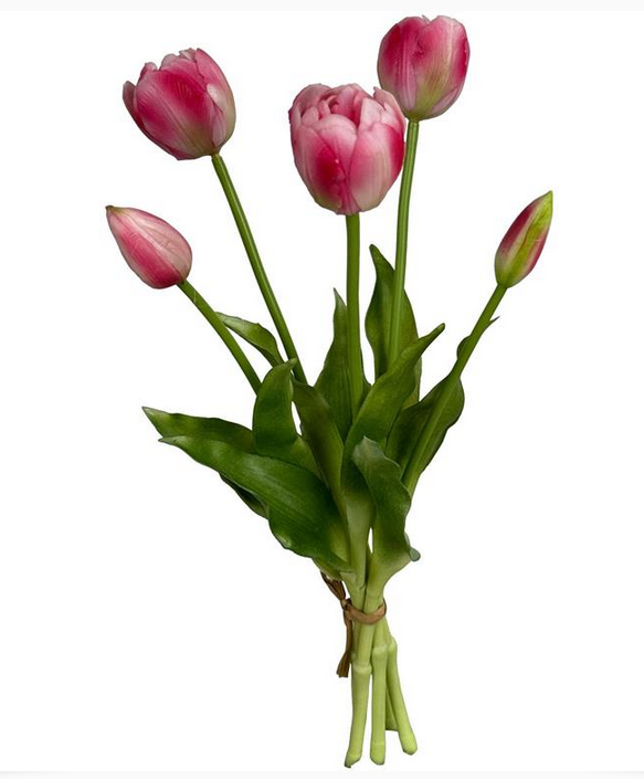 15" Real Touch Tulip Bundle (2-Colors)