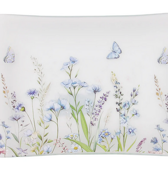 Rectangle Lavender Plate