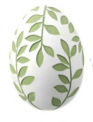 Fern Patterned Egg (3-Styles)