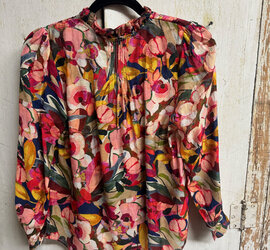Pink Rosewood Garden Bloom Blouse by: Lior Paris | Shop Now - The