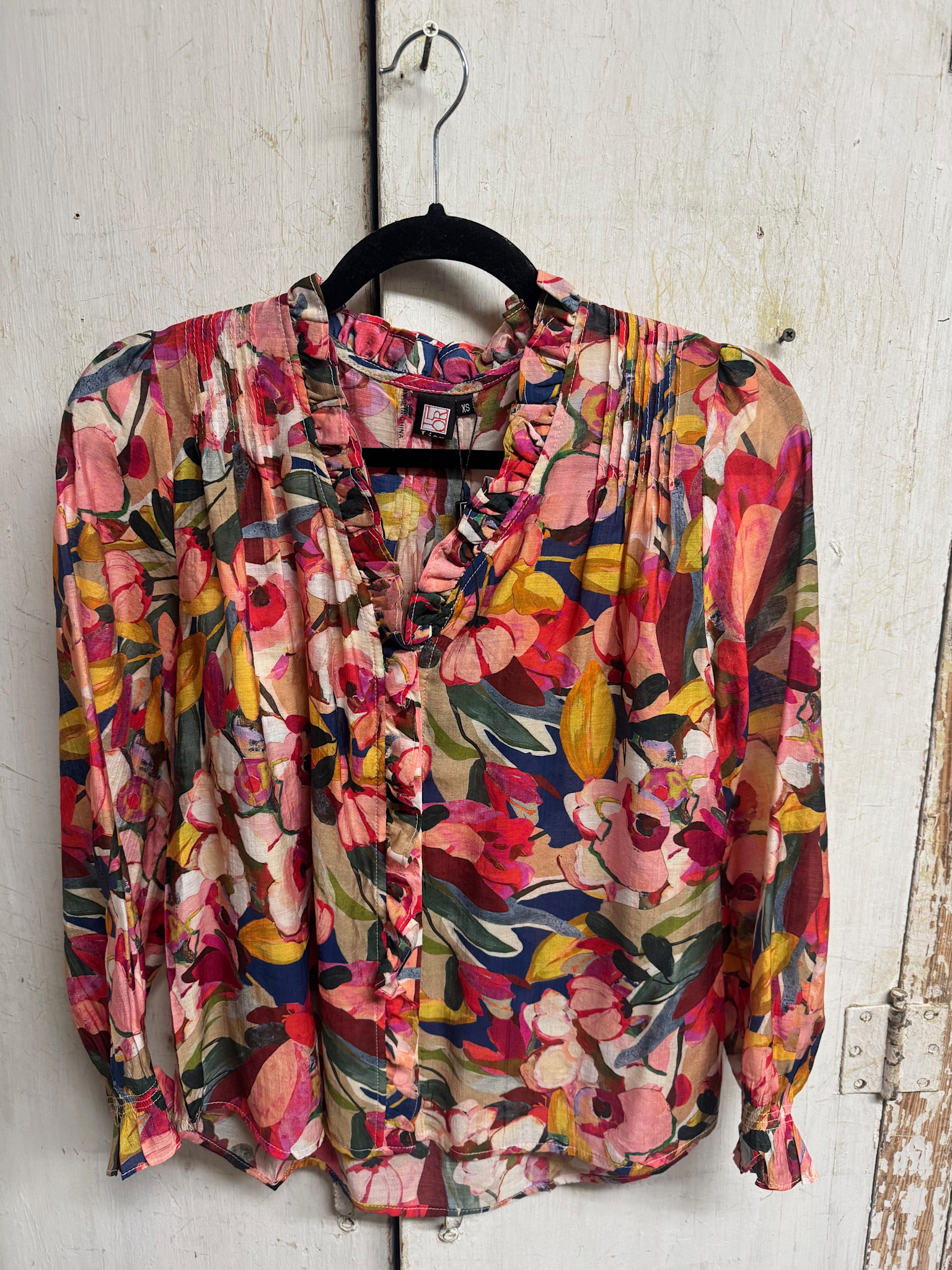 Pink Rosewood Garden Bloom Blouse by: Lior Paris