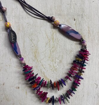 Multicolor Summer Burst Necklace by: Alisha D