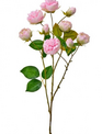 25" Summer Garden Ramblin Rose Stem (3-Colors)