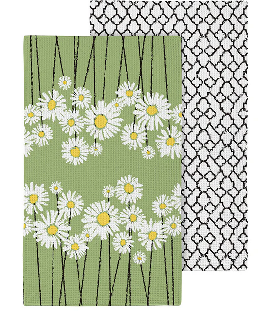 18" x 30" Two-Sided Quick Dry Kitchen Towel