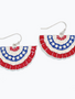 Olivia's Patriotic Bunting Earrings