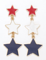 Patriotic Stars Earrings