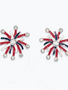 Patriotic Fireworks Earrings