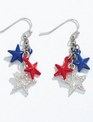 Star Cluster w/ Crystal Earrings