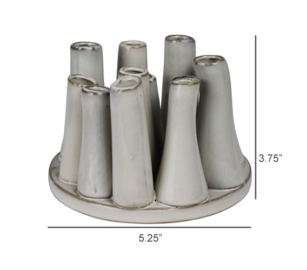 Ceramic Tube Multi Vases