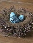 Blue Glass Speckled Egg