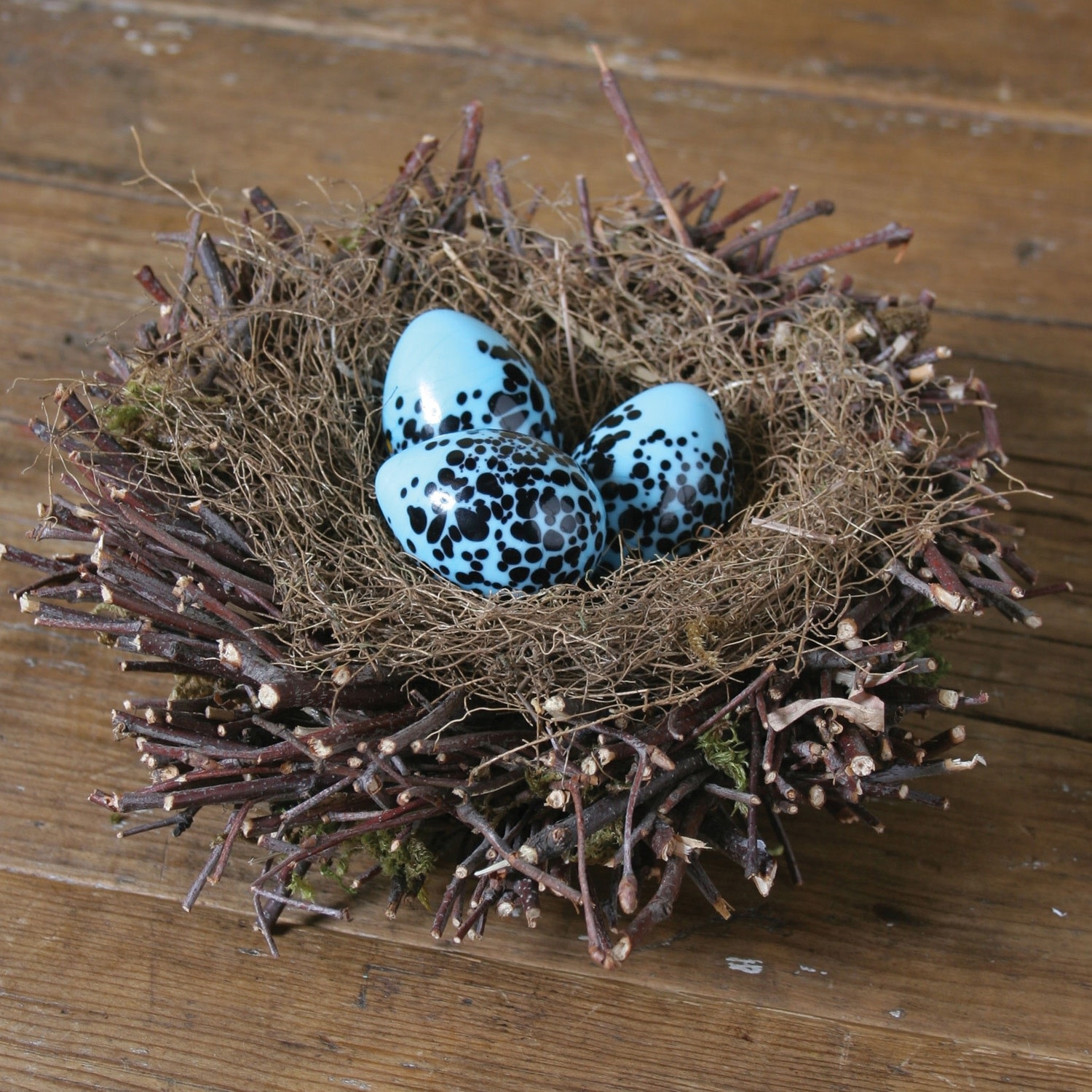 Blue Glass Speckled Egg
