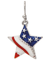 Stars & Stripes Star Earrings