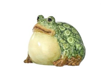 Garden Sitting Bull Frog (2-Styles)