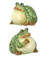 Garden Sitting Bull Frog (2-Styles)