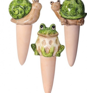 Terracotta Plant Nanny Stake (3-Styles)