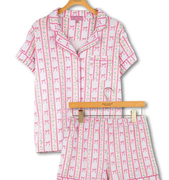 Simply Southern 2 Piece Button Bow PJ Set By: Simply Southern