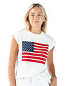 Simply Southern American Flag Tank Sweater By: Simply Southern