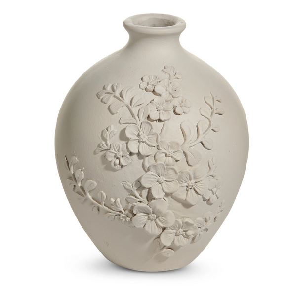 3D Ceramic Floral Vase (2-Sizes)