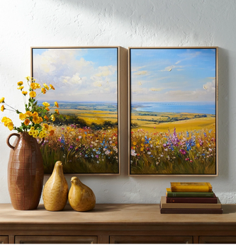 Set of 2  Lakeside Wilds Wall Art