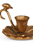 5.25" Golden Bird Taper Candle Holder