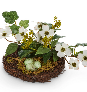 11" Nest w/ Dogwood